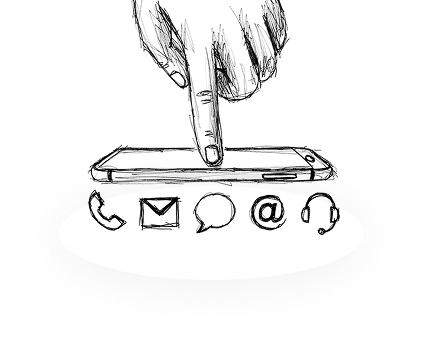 contact illustration